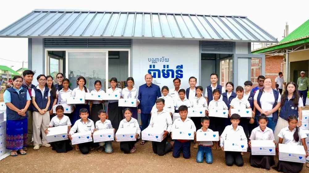 "បណ្ណាល័យ ប៉ាម៉ានី" ដាក់ឱ្យ​ប្រើប្រាស់នៅ ភូមិរង់ចាំ លើកកម្ពស់ការអានកុមាររងផលប៉ះពាល់ពីសង្គ្រាម