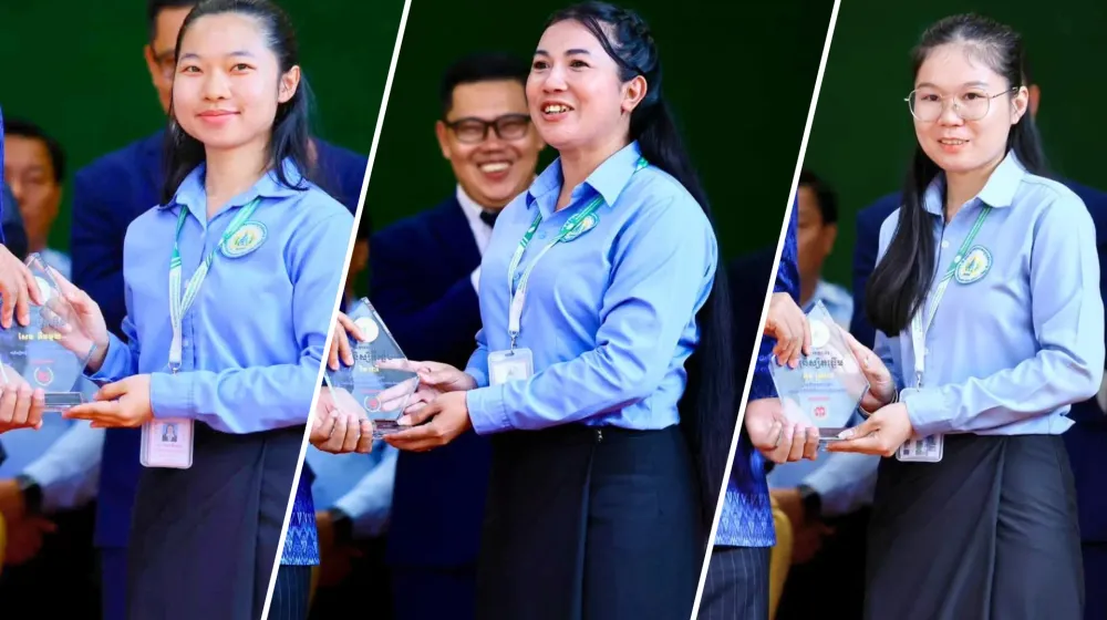 គរុនិស្សិត៤រូបនៅបាត់ដំបងជាប់ជាគរុនិស្សិតឆ្នើម ប្តេជ្ញានាំវិធីសាស្ត្របង្រៀនល្អដល់សិស្សបឋមសិក្សា