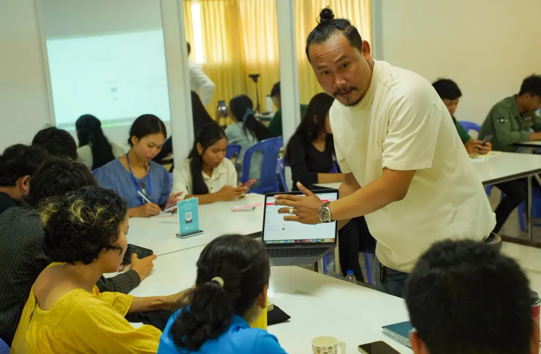 លោក ជី សុផាត ធ្វើ​យុទ្ធនាការបណ្តុះបណ្តាលបញ្ញាសិប្បនិម្មិត AI ឱ្យស្គាល់ភាសាខ្មែរ