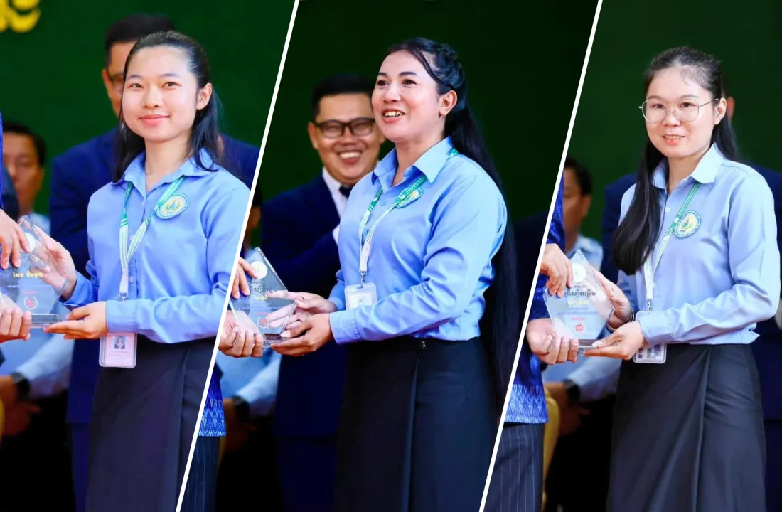 គរុនិស្សិត៤រូបនៅបាត់ដំបងជាប់ជាគរុនិស្សិតឆ្នើម ប្តេជ្ញានាំវិធីសាស្ត្របង្រៀនល្អដល់សិស្សបឋមសិក្សា