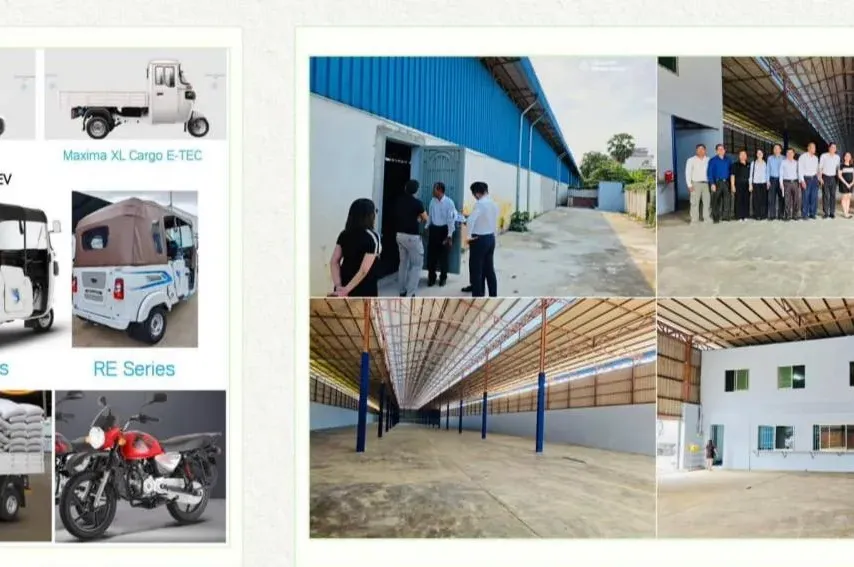 កម្ពុជា​នឹង​មានរោងចក្រ​ផ្គុំ​ដំឡើង​ម៉ូតូ និង​កង់បី