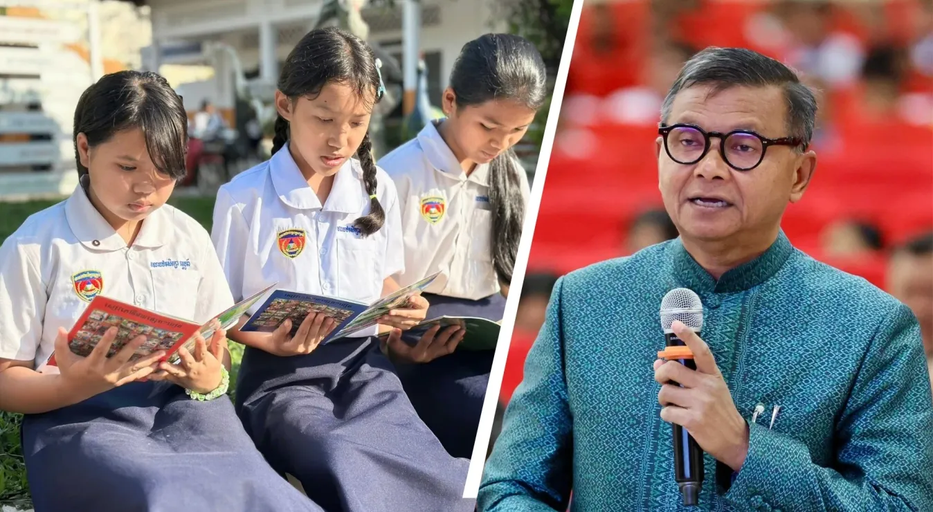 ឯកឧត្តម ហង់ជួន ណារ៉ុន ៖ ទោះបីបច្ចេកវិទ្យា AI កំពុងមានឥទ្ធិពលខ្លាំង​ក៏​ដោយ ក៏​មិន​អាច​ជំនួសបទពិសោធន៍កើតចេញពីការអានសៀវភៅដោយផ្ទាល់ដែរ