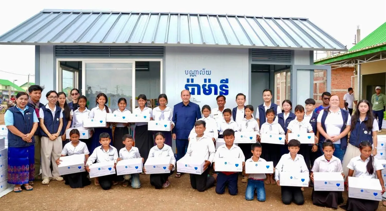 "បណ្ណាល័យ ប៉ាម៉ានី" ដាក់ឱ្យ​ប្រើប្រាស់នៅ ភូមិរង់ចាំ លើកកម្ពស់ការអានកុមាររងផលប៉ះពាល់ពីសង្គ្រាម