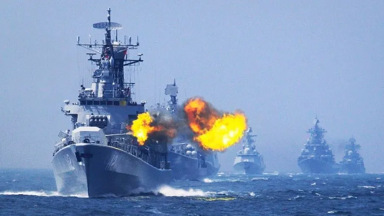 ចិន និង វៀតណាម ឯកភាពធ្វើសមយុទ្ធជើងទឹកបាញ់គ្រាប់ពិតរួមគ្នាដ៏កម្រ