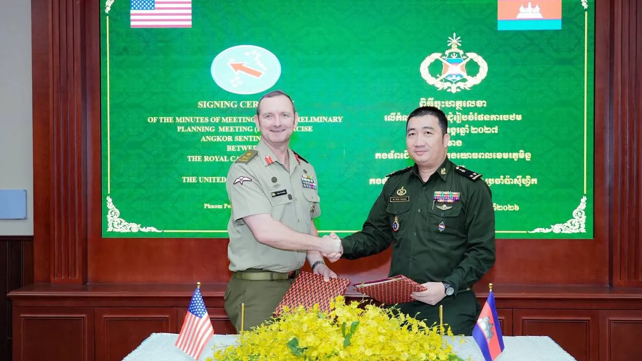 🇰🇭🤝🇺🇸 កម្ពុជា-អាមេរិក គ្រោងរៀបចំសមយុទ្ធ«ឆ្មាំអង្គរ»ឡើងវិញនៅដើមឆ្នាំ២០២៧
