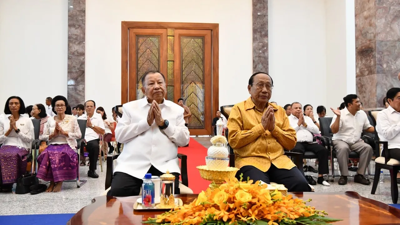 គណបក្សប្រជាជនកម្ពុជារៀបចំសូត្រមន្តអបអរពិធីបុណ្យចូលឆ្នាំថ្មីប្រពៃណីជាតិខ្មែរ