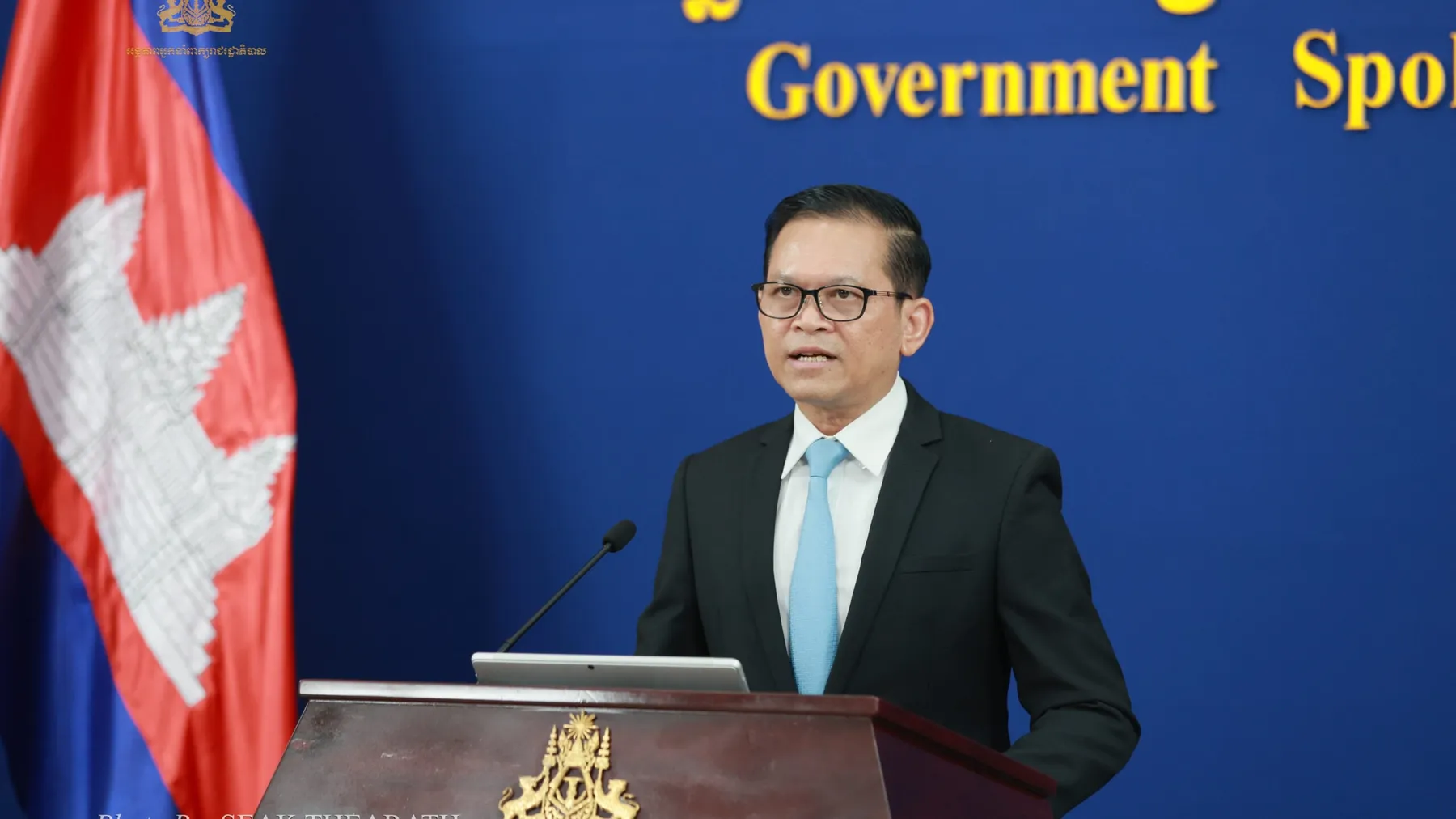 អ្នកនាំពាក្យបញ្ជាក់អំពីការដាក់ចេញគោលនយោបាយជាតិ ដើម្បីបម្រើផលប្រយោជន៍ប្រជាជន និងការងារដ៏សកម្មរបស់រាជរដ្ឋាភិបាលដើម្បីការពារបូរណភាពទឹកដី