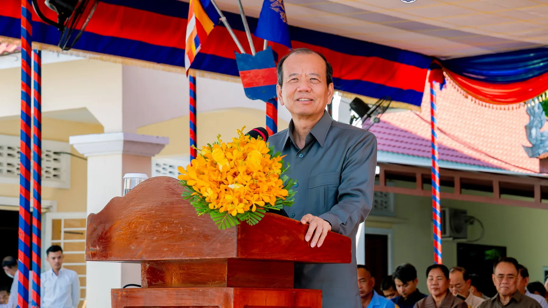 ឯកឧត្តមរដ្ឋមន្រ្តី ជា វ៉ាន់ដេត បានអញ្ជើញជួបសំណេះសំណាលជាមួយអតីតយុទ្ធជន និងនិវត្តជនប្រមាណ ១៥៨៤នាក់ នៅខេត្តតាកែវ