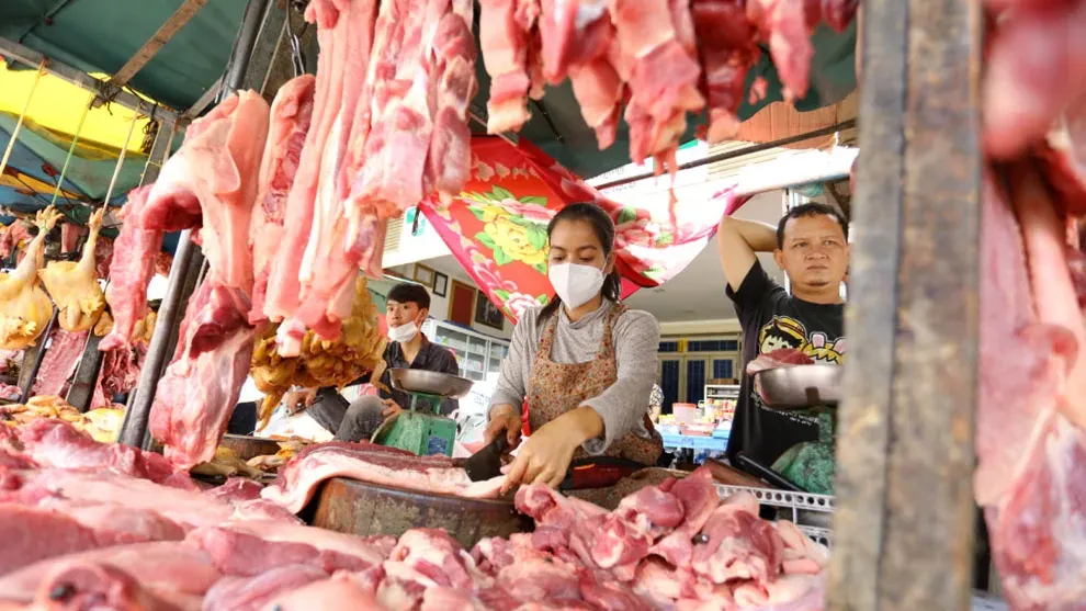 តម្រូវការសាច់ជ្រូកកើនឡើង តែតម្លៃមិនឡើង នៅក្នុងឱកាសបុណ្យចូលឆ្នាំថ្មី