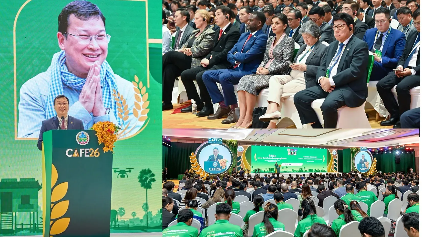 ក្រសួងកសិកម្ម និងស្ថាប័នពាក់ព័ន្ធ កំពុងដោះស្រាយបញ្ហាផលិតកម្ម និងការផ្គត់ផ្គង់ស្បៀង តាមរយៈការប្រកាន់យកអភិក្រមចំនួន ៣
