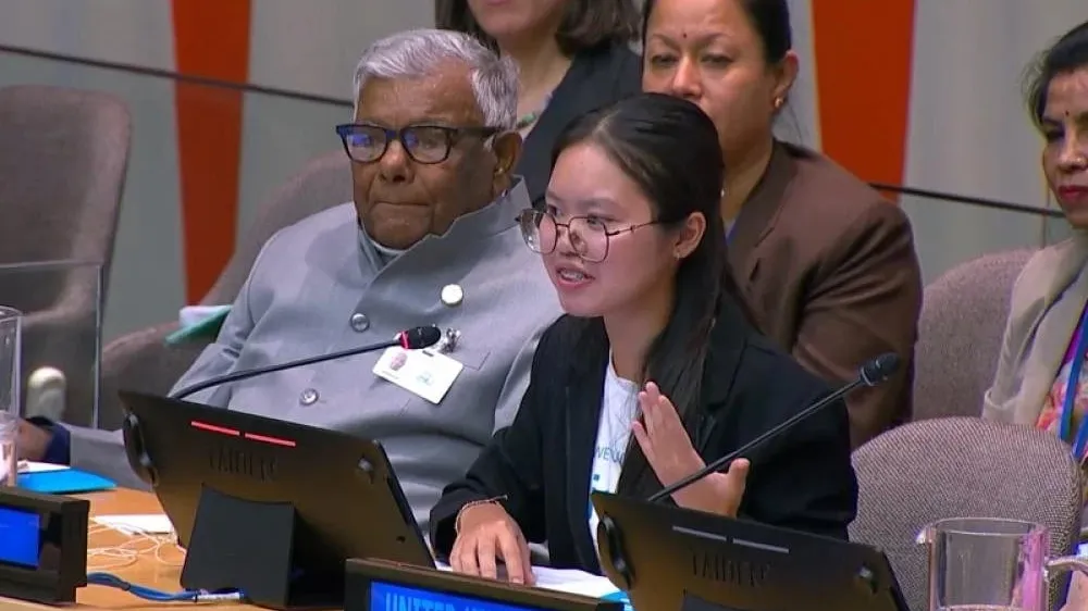 យុវតី កៅ ម៉េងហ័ង បង្ហាញឆន្ទៈតំណាងឱ្យយុវតីកម្ពុជាក្នុងវិស័យស្ទែម (STEM) នៅលើវេទិកាអង្គការសហប្រជាជាតិ