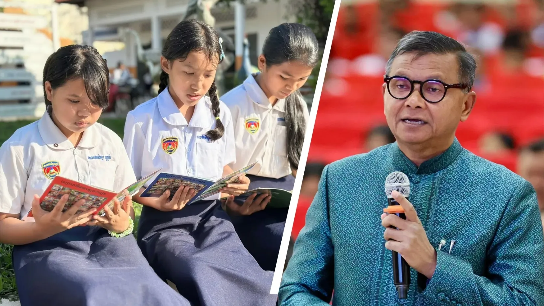 ឯកឧត្តម ហង់ជួន ណារ៉ុន ៖ ទោះបីបច្ចេកវិទ្យា AI កំពុងមានឥទ្ធិពលខ្លាំង​ក៏​ដោយ ក៏​មិន​អាច​ជំនួសបទពិសោធន៍កើតចេញពីការអានសៀវភៅដោយផ្ទាល់ដែរ