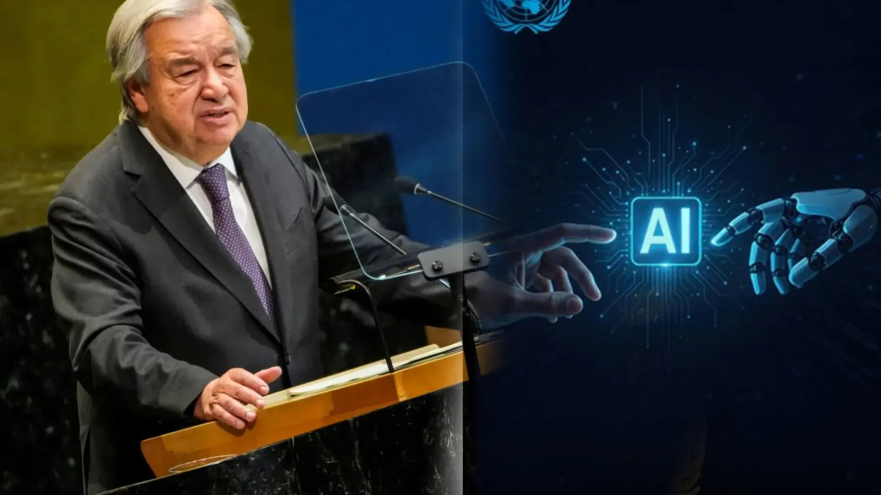 UN​ ​ជំរុញ​ការ​គ្រប់គ្រង​ ​AI​ ​ជា​សកល ​ខណៈ​បច្ចេកវិទ្យា​កំពុង​ផ្លាស់ប្តូរ​សន្តិសុខ​ពិភពលោក​