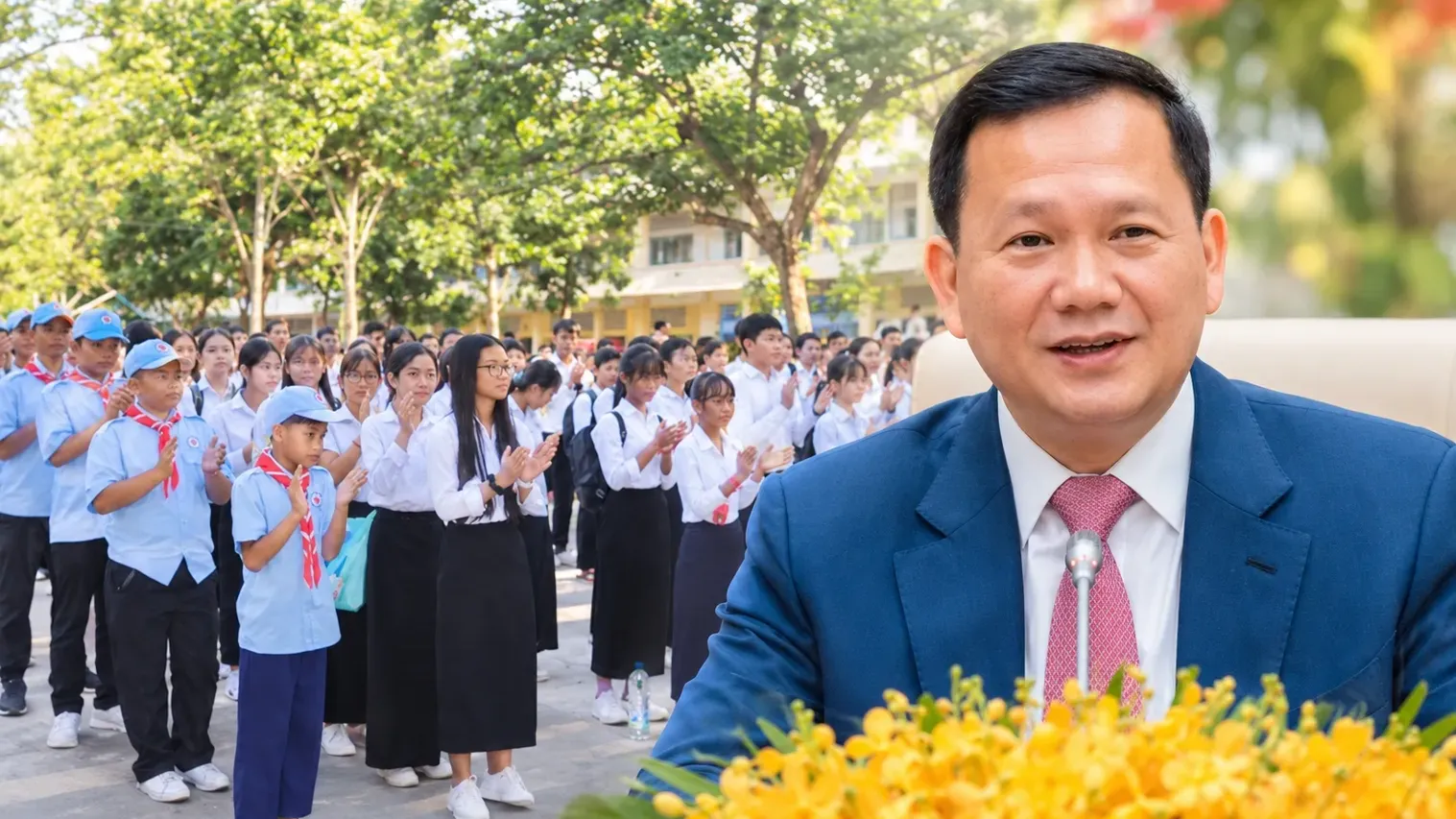 បវេសនកាលឆ្នាំសិក្សាថ្មី ៖ ប្រមុខរាជរដ្ឋាភិបាល ដាក់ចេញនូវគន្លឹះសំខាន់ៗ ដើម្បីពង្រឹងគុណភាពអប់រំ