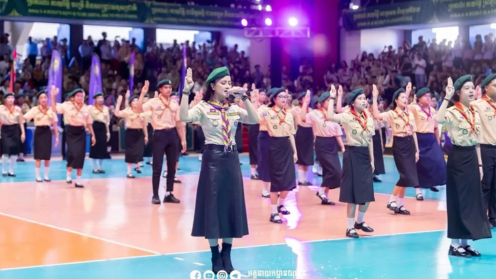 ឱក សុគន្ធកញ្ញា បង្ហាញវត្តមានក្នុងព្រឹត្តិការណ៍ថ្នាក់ជាតិរបស់ក្រសួងអប់រំកម្ពុជា