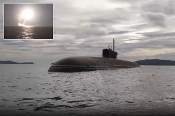 នាវាមុជទឹកនុយក្លេអ៊ែររុស្ស៊ី បាញ់សាកល្បងមីស៊ីលផ្លោងអន្តរទ្វីប អាចវាយគោលដៅចម្ងាយ ៨,០០០ គីឡូម៉ែត្រ - AMS Article Thumbnail