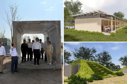 ក្រសួងសង់អគារសិក្សា និងលេណដ្ឋាន នៅ​សាលា​បឋមសិក្សា​គីរីវ័ន្តសែនជ័យ