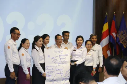 ពង្រឹងវិស័យអប់រំ ៖ សាលារៀនជំនាន់ថ្មី វិទ្យាល័យព្រែកលៀប ចែករំលែកវិធីសាស្រ្តបង្រៀនថ្មី ដល់គ្រូបង្រៀនសាលាដៃគូ
