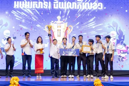 ម្ចាស់ជើងឯកប្រកួតរ៉ូបូតថ្នាក់ជាតិ ត្រៀមតំណាងកម្ពុជាប្រកួត ABU Robocon 2026 នៅហុងកុង