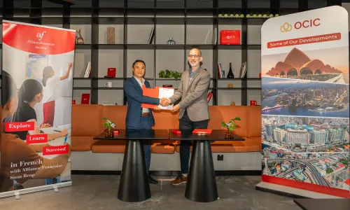 ក្រុមហ៊ុន អូស៊ីអាយស៊ី (OCIC) និងសម្ព័ន្ធភាពបារាំង ខេត្តសៀមរាប ចូលរួមកិច្ចសហការដើម្បីលើកកម្ពស់ភាសាបារាំងសម្រាប់យុវជនកម្ពុជា