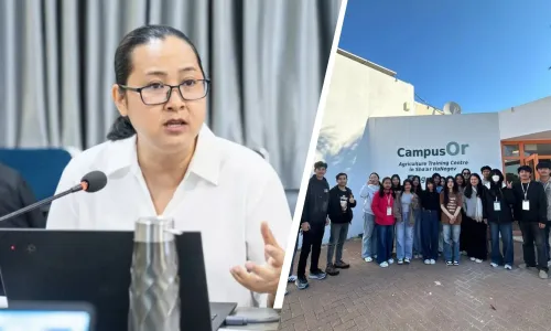 អ្នកនាំពាក្យ ៖ និស្សិតកម្ពុជាជាង២០០នាក់ កំពុងចុះកម្មសិក្សានៅអ៊ីស្រាអ៊ែល មានសុវត្ថិភាព ខណៈនិស្សិត ៤នាក់ជាប់គាំងនៅឌូបៃ