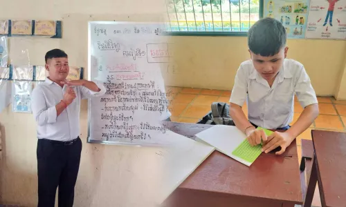នាយក​វិទ្យាល័យ​អប់រំ​ពិសេស​ ​៖ ​បេក្ខជន​ពិការ​ភ្នែក​ និង​គថ្លង់​ ត្រៀមខ្លួន​រួច​ជាស្រេច​សម្រាប់​ប្រឡង​បាក់ឌុប ​ដោយ​បន្ត​តស៊ូ​មិន​បោះបង់​