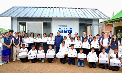 "បណ្ណាល័យ ប៉ាម៉ានី" ដាក់ឱ្យ​ប្រើប្រាស់នៅ ភូមិរង់ចាំ លើកកម្ពស់ការអានកុមាររងផលប៉ះពាល់ពីសង្គ្រាម