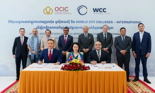 OCIC និង WCCI សហការបង្កើតសាកលវិទ្យាល័យបច្ចេកវិទ្យាអាកាសចរណ៍ដំបូងបង្អស់នៅកម្ពុជា
