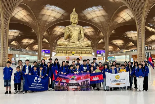 សិស្ស​ពូកែ​កម្ពុជា​​ ​១៥២​នាក់ ​ចេញដំណើរ​ទៅ​ប្រកួត​គណិតវិទ្យា​អូឡាំព្យាដ ​SIMOC​ ​2026​ ​នៅ​ប្រទេស​សិង្ហបុរី​
