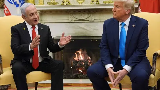 លោក Netanyahu នឹងទៅជួបលោក Trump សប្តាហ៍ក្រោយ ចំពេលតានតឹងខ្លាំងជាមួយអ៊ីរ៉ង់ - AMS Article Thumbnail