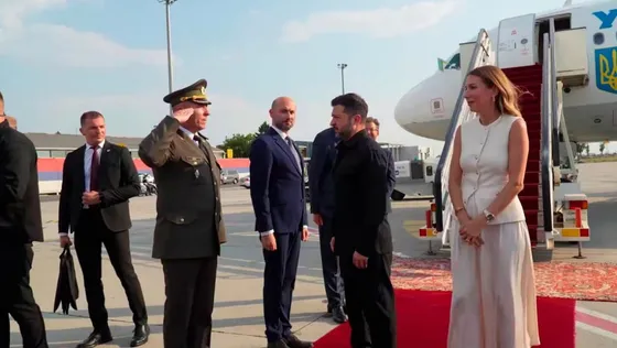 លោក Zelensky ធ្វើទស្សនកិច្ចដ៏កម្រនៅសែប៊ី ជាប្រទេសសម្ព័ន្ធមិត្តរបស់រុស្ស៊ី - AMS Article Thumbnail