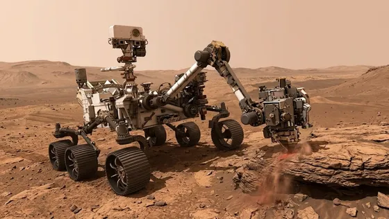 យានរុករករបស់ NASA បំបែកកំណត់ត្រាថ្មីរបស់ពិភពលោក ធ្វើដំណើរបានឆ្ងាយបំផុតលើផ្ទៃភពអង្គារ - AMS Article Thumbnail