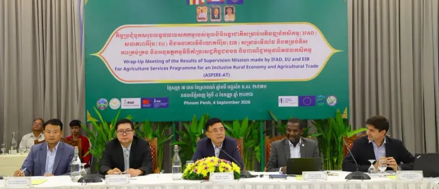 ក្រសួងកសិកម្ម និងដៃគូពាក់ព័ន្ធ ពិនិត្យលទ្ធផលបេសកកម្ម ASPIRE-AT ផ្ដោតលើភាពធន់នៃសហគមន៍ជនបទ ក្នុងគ្រាវិបត្តិនយោបាយ និងសេដ្ឋកិច្ច - AMS Article Thumbnail