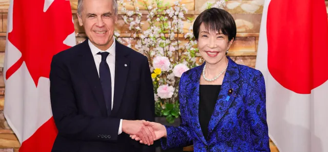 Thumbnail for កាណាដា-ជប៉ុន ពង្រឹងទំនាក់ទំនងទ្វេរភាគី ហើយព្យាយាមកាត់បន្ថយការពឹងផ្អែកលើអាម៉េរិក