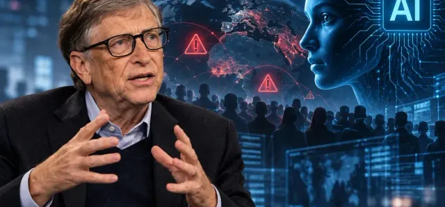 Thumbnail for មហាសេដ្ឋីពិភពលោក Bill Gates ព្រមានពីលទ្ធភាពដែល AI អាចសម្លាប់មនុស្សរហូតដល់ខ្ទង់ពាន់លាននាក់