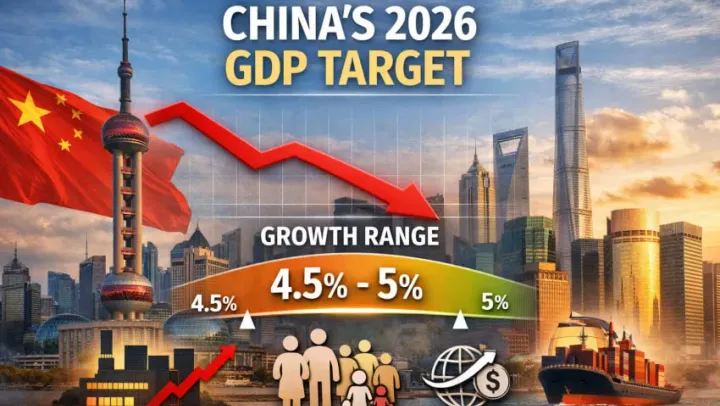 ចិន កំណត់គោលដៅកំណើនសេដ្ឋកិច្ចច...