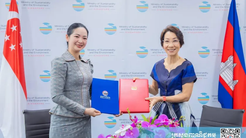 កម្ពុជា - សិង្ហបុរី ចុះហត្ថលេខ...