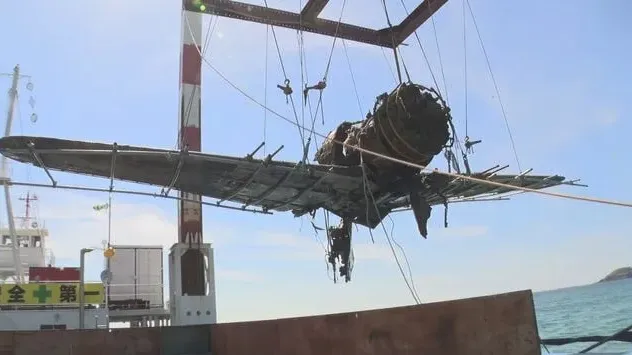 រកឃើញយន្តហោះចម្បាំងជប៉ុន សម័យស...