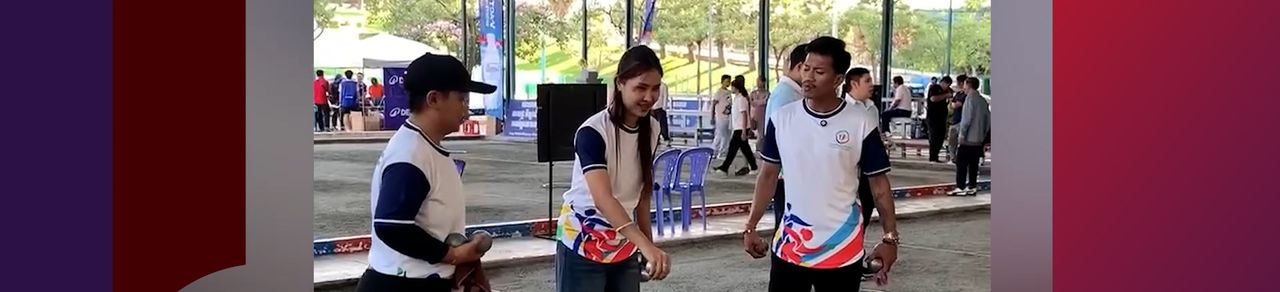 Image for article: កីឡាការិនីជម្រើសជាតិវ៉ូវីណាមកម្ពុជា ពៅ សុខា ៖ កីឡាប៊ូល និង ប៉េតង់មិនមែនប្រើតែកម្លាំងបាយទេ គឺប្រើការគិតខ្ពស់ និងការផ្ដោតអារម្មណ៍