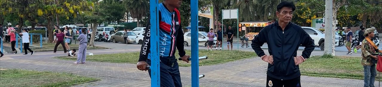 Image for article: លោក រត័្ន ប៊ុនថន មានវ័យ៥៤ឆ្នាំ មិនមានជំងឺជាប់ខ្លួនហើយរាងកាយនៅតែមាំមួន ដោយសារការហាត់ប្រាណតាមសួនច្បាររៀងរាល់ថ្ងៃ