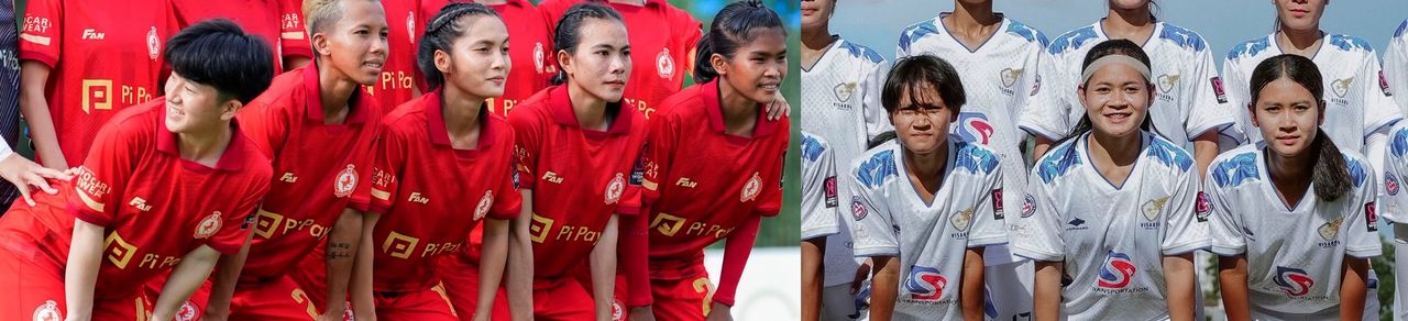 Image for article: ក្រុមបាល់ទាត់នារីភ្នំពេញក្រោន និងវិសាខា ជាក្រុមមិនចាញ់សោះក្នុងលីគនារីគិតត្រឹមសប្តាហ៍ទី៥