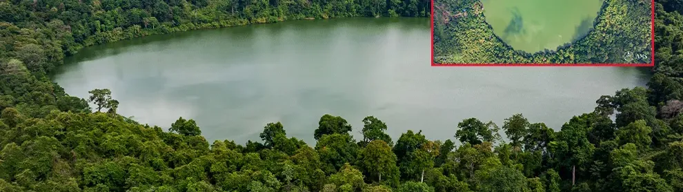 Image for article: បឹងយក្សឡោម ជាស្លាកស្នាមពីសំណល់បន្ទុះភ្នំភ្លើងកាលពី រាប់ពាន់ឆ្នាំមុន