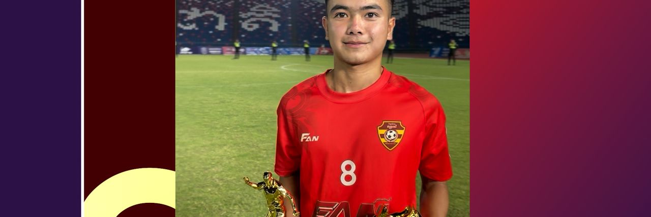 អ៊ឹម ដាណាត មិននឹកស្មានក្លាយជាខ្សែបម្រើលេចធ្លោប្រមូលពាន កំពូលៗ២តែម្នាក់ឯង ក្នុង ពានរង្វាន់ប៉ូការីស្វេតជើងឯកវិទ្យាល័យ លើកទី៥ - Article Thumbnail