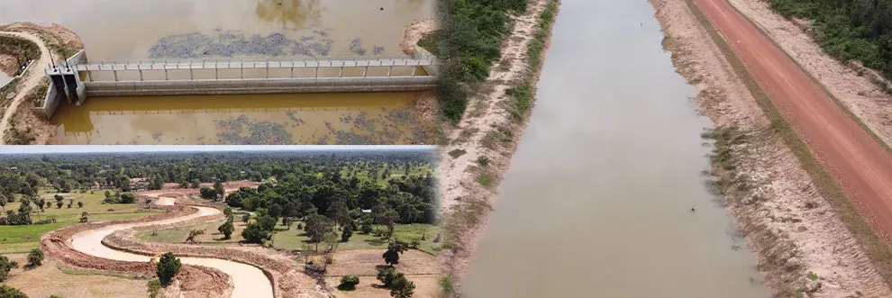 ទីបំផុត ទំនប់ និងប្រឡាយបុរាណ ប្រវែងជាង៨ពាន់ម៉ែត្រ បានជួសជុលរួចរាល់ហើយ - Main Article Image