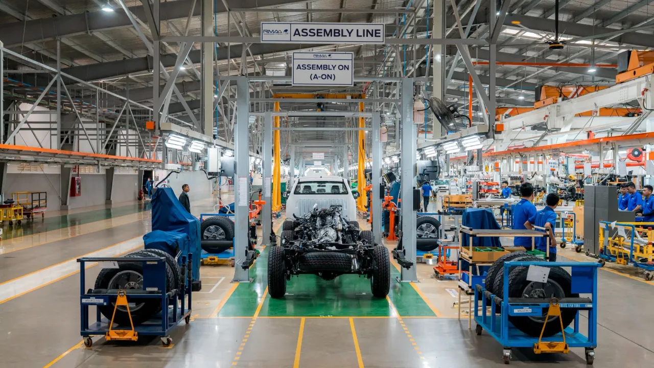 កម្ពុជាមានរោងចក្រផលិត ផ្គុំ និ...