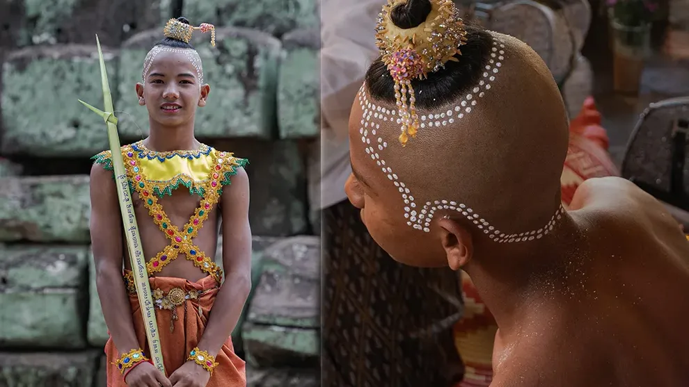 ពិធីកោរជុក ទំនៀមទម្លាប់ពីបុរាណរបស់អ្នកស្រុកអង្គរ សព្វថ្ងៃកម្រឃើញណាស់