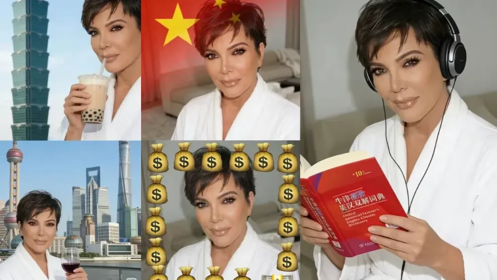 យុវជននាំគ្នាប្រើរូប Kris Jenner ដើម្បីបន់ស្រន់សុំភាពមានបាន ជោគជ័យ និងសំណាងល្អ