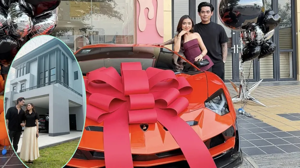 ទើបទិញកំពូលឡានស្ព័រ Lamborghini ឥឡូវ នី រតនា បង្ហាញវីឡាធំស្កឹមស្កៃ១ទៀត