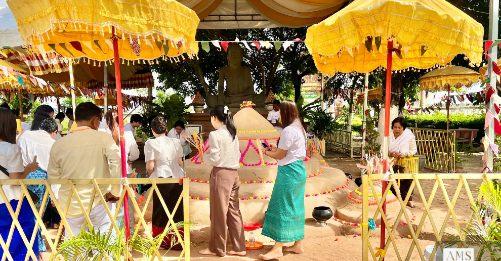 ការពូនភ្នំខ្សាច់ មានទាំងអត្ថន័យក្នុងជំនឿសាសនា បានទាំងប្រយោជន៍ដល់ទីសាធារណៈ