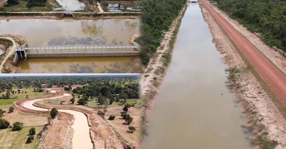 ទីបំផុត ទំនប់ និងប្រឡាយបុរាណ ប្រវែងជាង៨ពាន់ម៉ែត្រ បានជួសជុលរួចរាល់ហើយ